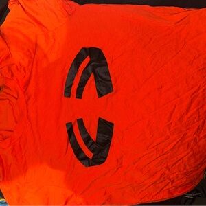Helmut lang Orange Graphic T-Shirt - new without tags